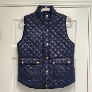 J.Crew Navy Vest